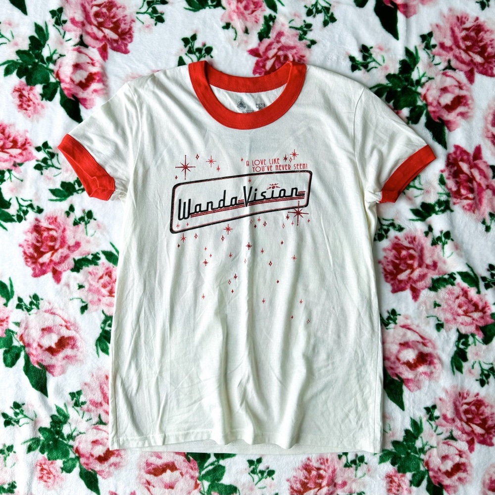 rare shop disney WANDAVISION marvel ringer tee S scarlet witch vision